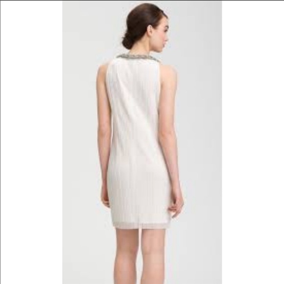 NWOT Donna Ricco Pearl Embellished Shift Dress - Picture 2 of 6